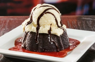 Gooey Chocolate Brownie Cake

