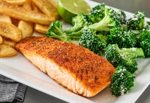 Grilled Blackened Salmon
