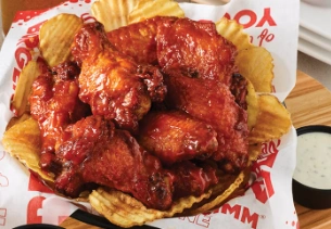 Saucy Bone-In Wings
